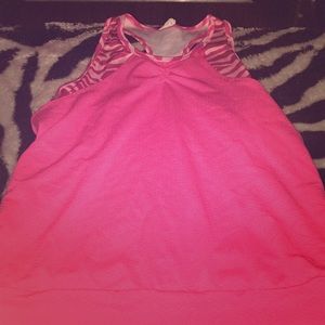 Girls athletic tank top